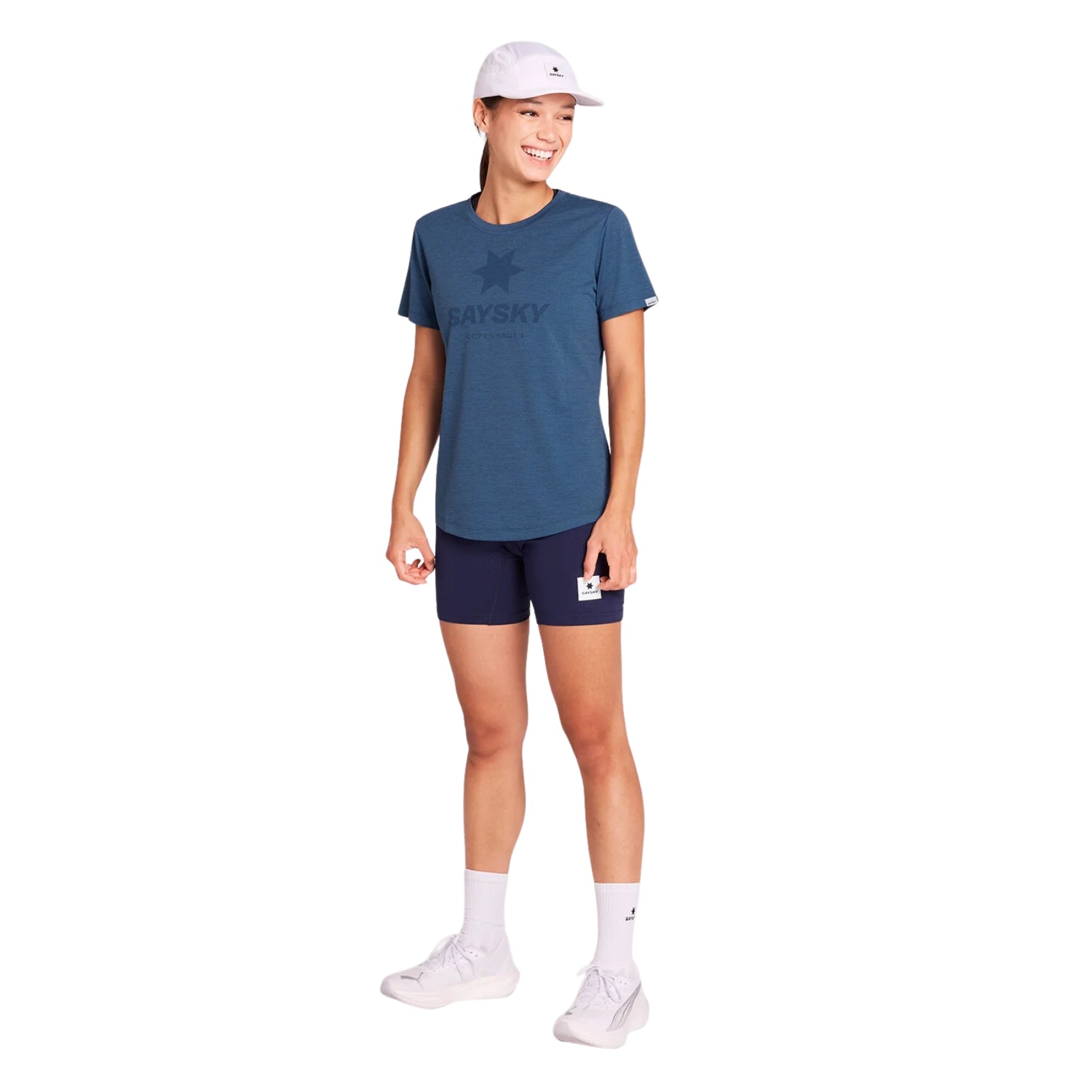 Womens Saysky Logo Combat Pro T-Shirt