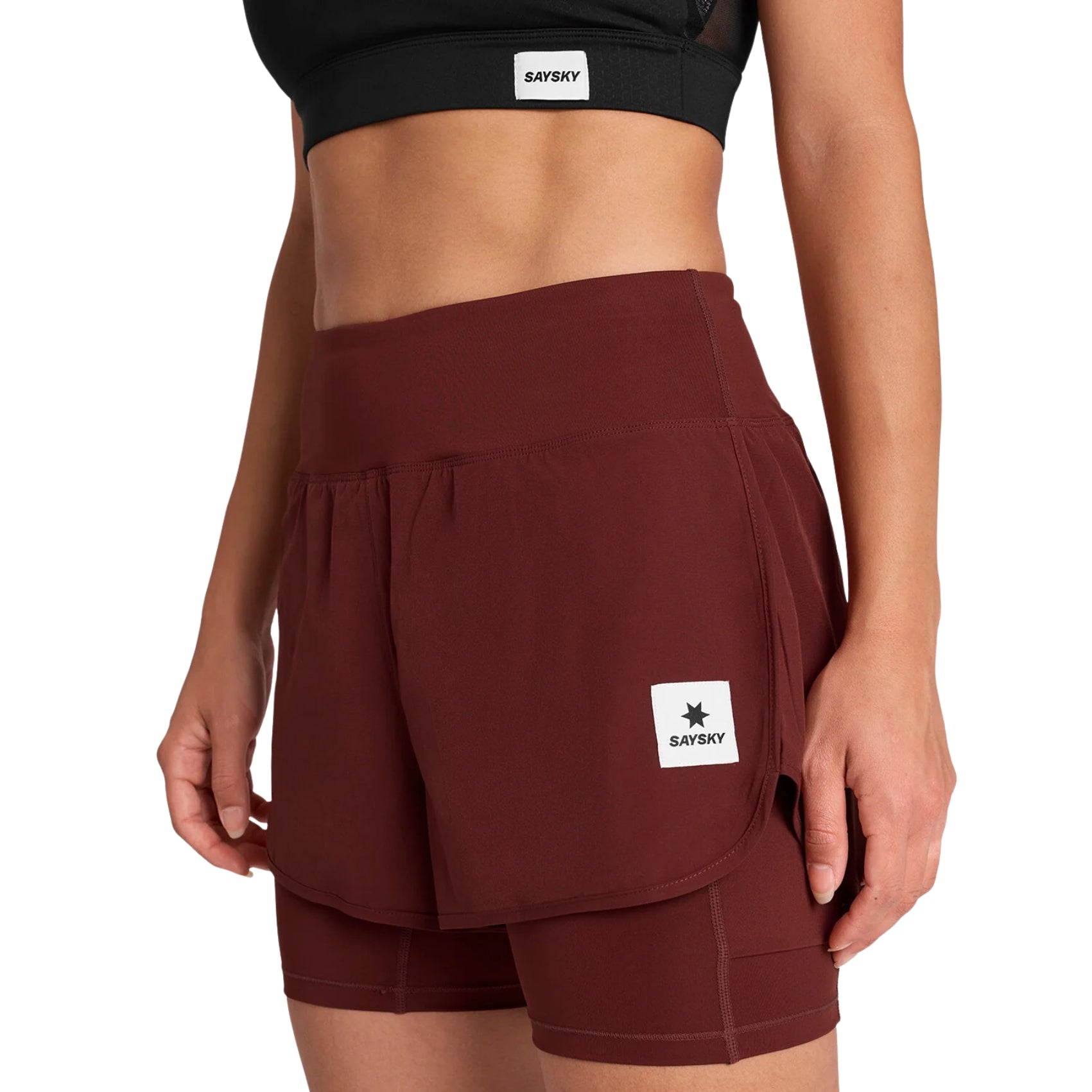 Womens Saysky Pace 2-in-1 Shorts 3 Inch