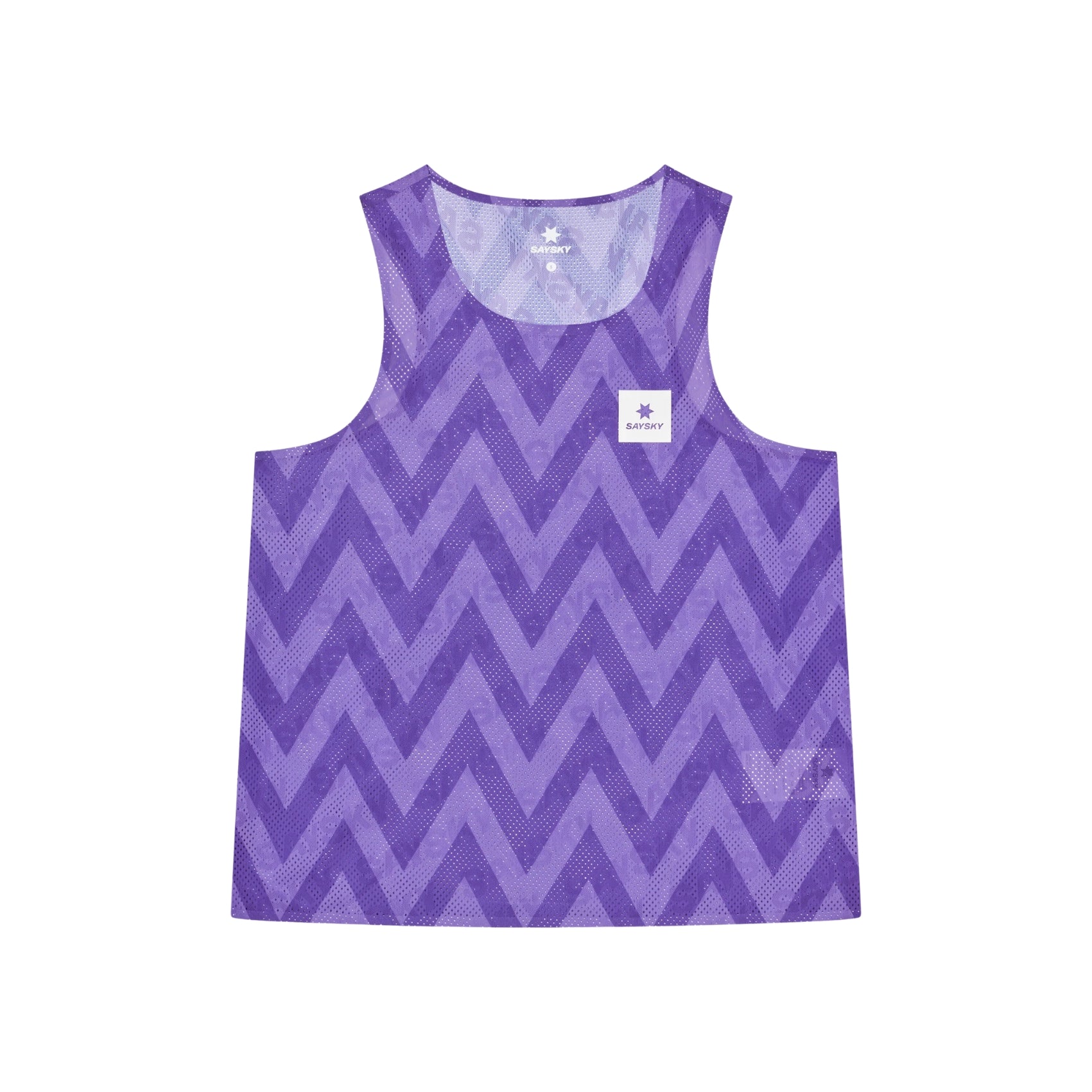 Womens Saysky Zig Zag Air Flow Singlet