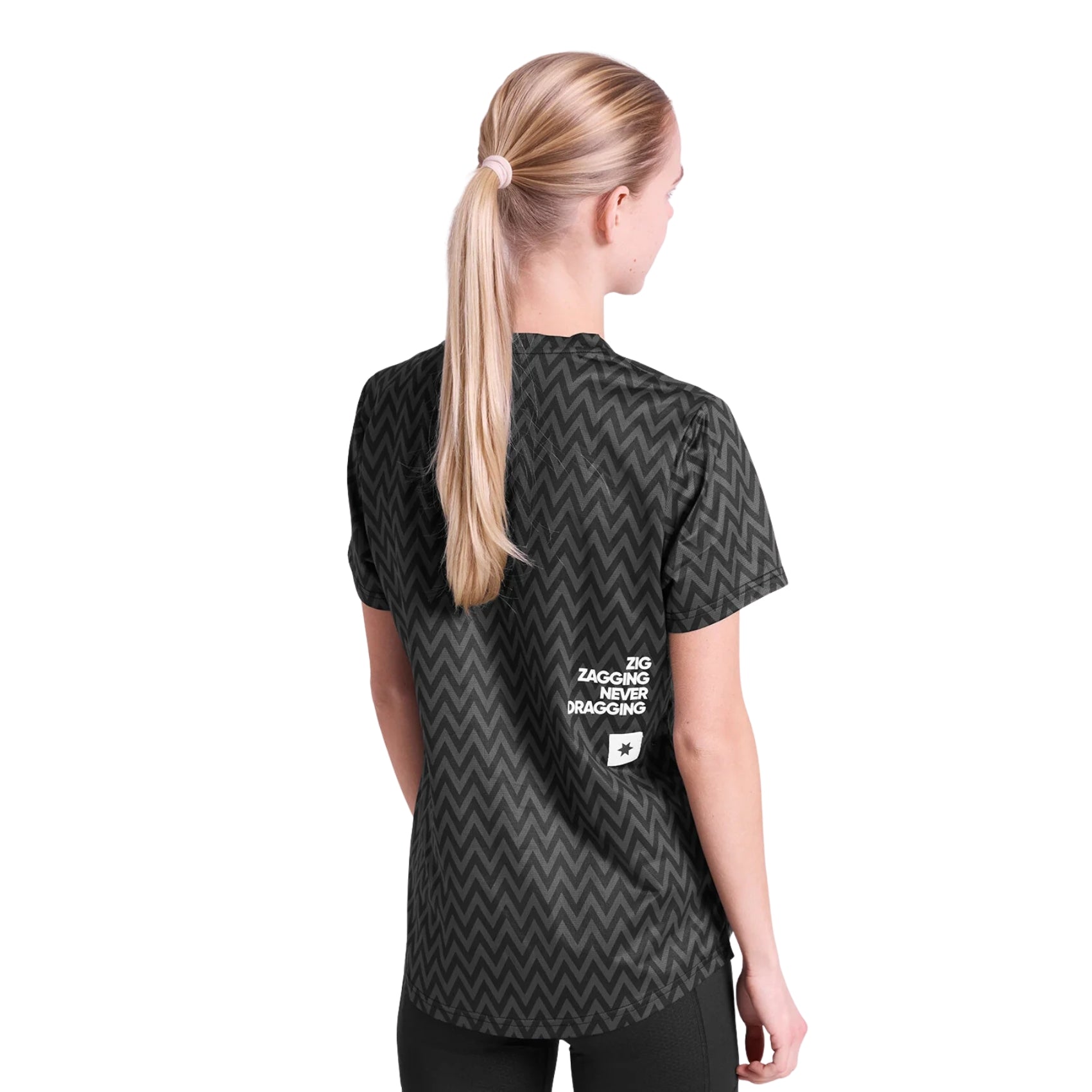 Womens Saysky Zig Zag Combat T-Shirt