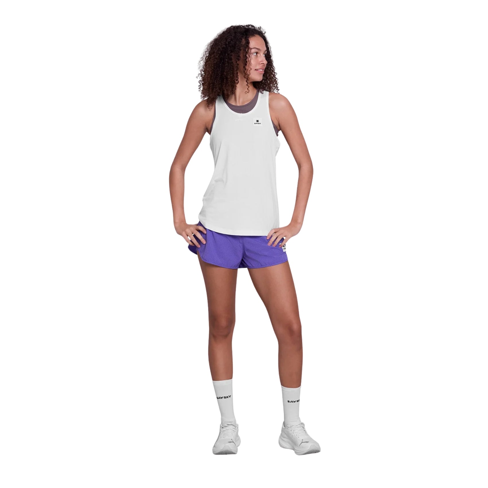 Womens Saysky Zig Zag Pace Shorts 3 Inch