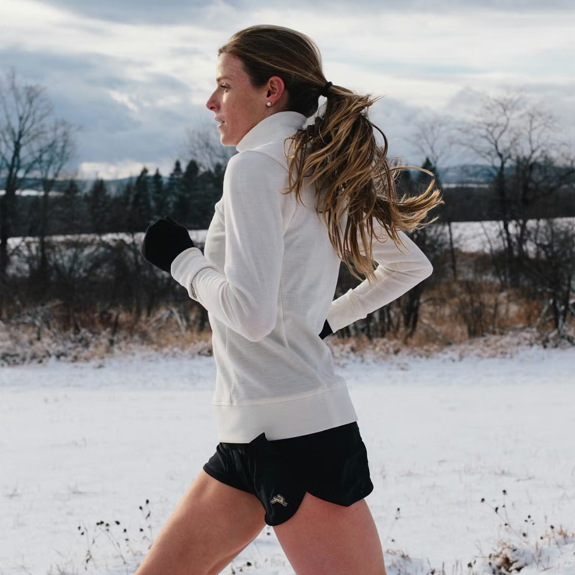Womens Tracksmith 2.5-Inch Van Cortlandt Running Shorts