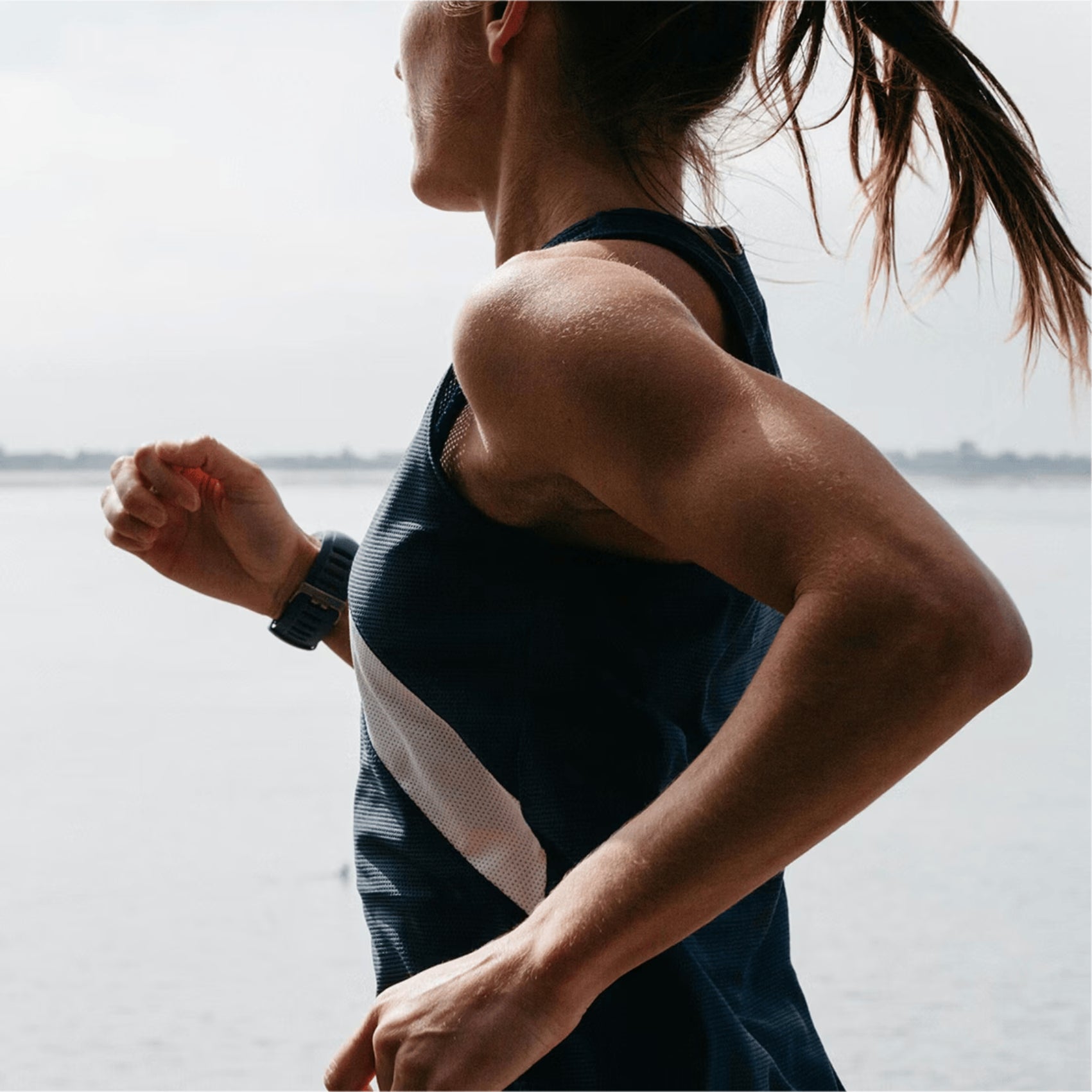 Womens Tracksmith Van Cortlandt Running Singlet