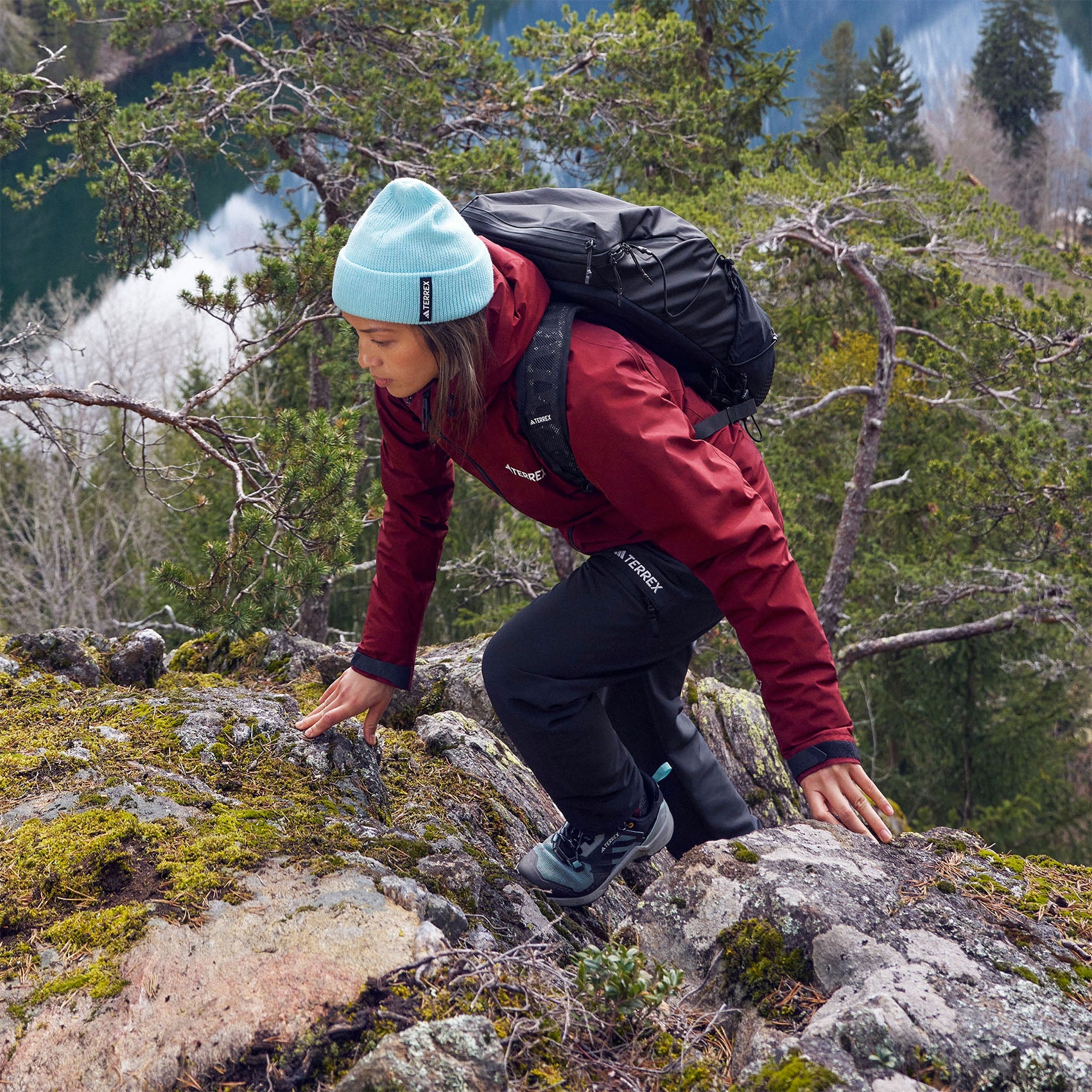 Womens adidas Terrex Xperior Gore-Tex Paclite Rain Jacket