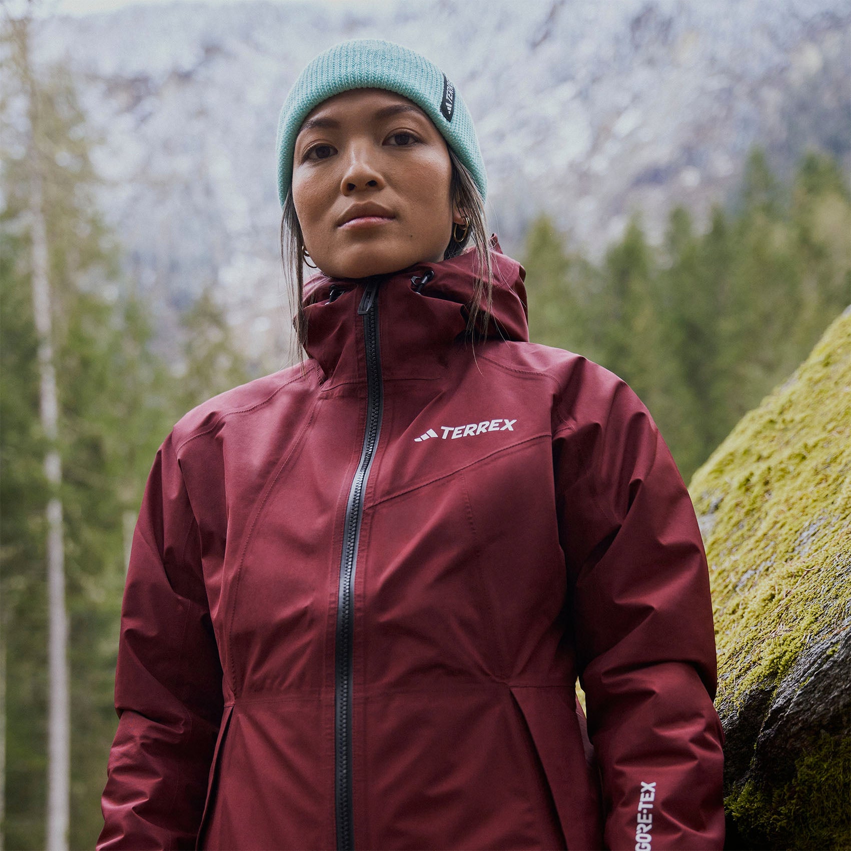 Womens adidas Terrex Xperior Gore-Tex Paclite Rain Jacket