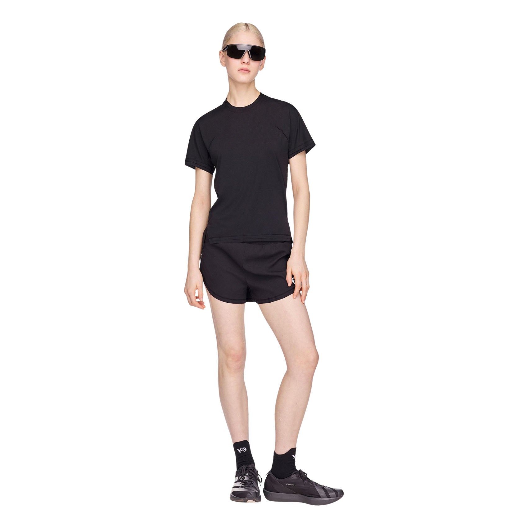Womens adidas Y-3 Run Short Sleeve Tee