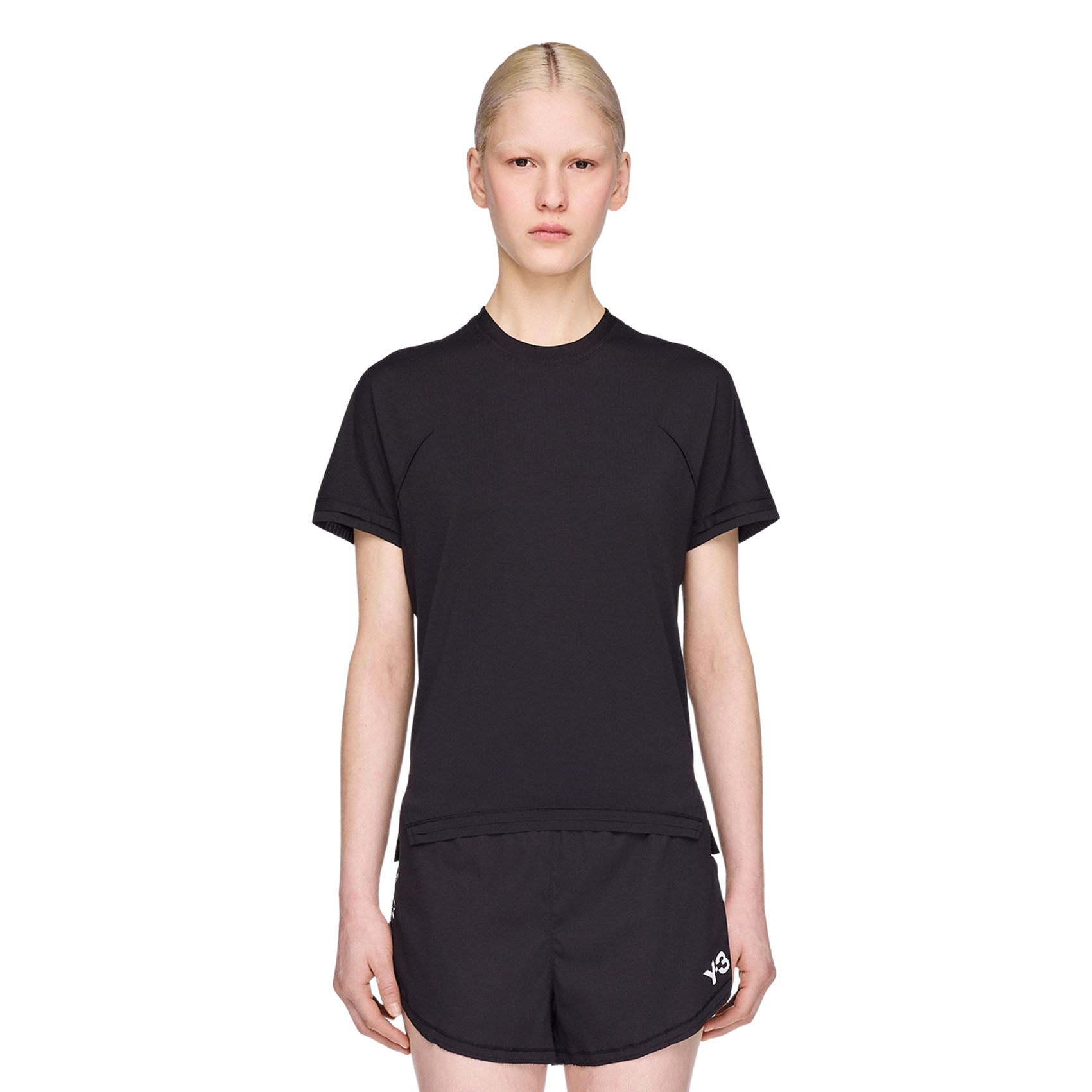 Womens adidas Y-3 Run Short Sleeve Tee