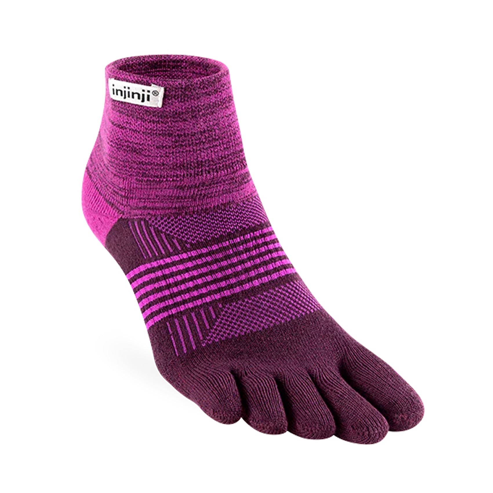 Womens Injinji Performance Trail Midweight Crew Socks
