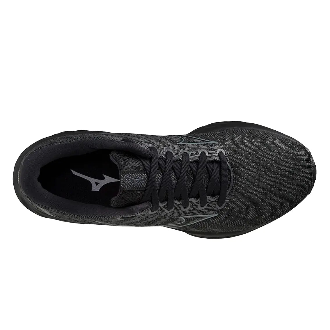 Womens Mizuno Wave Inspire 19 - Black / Metallic Gray / Black