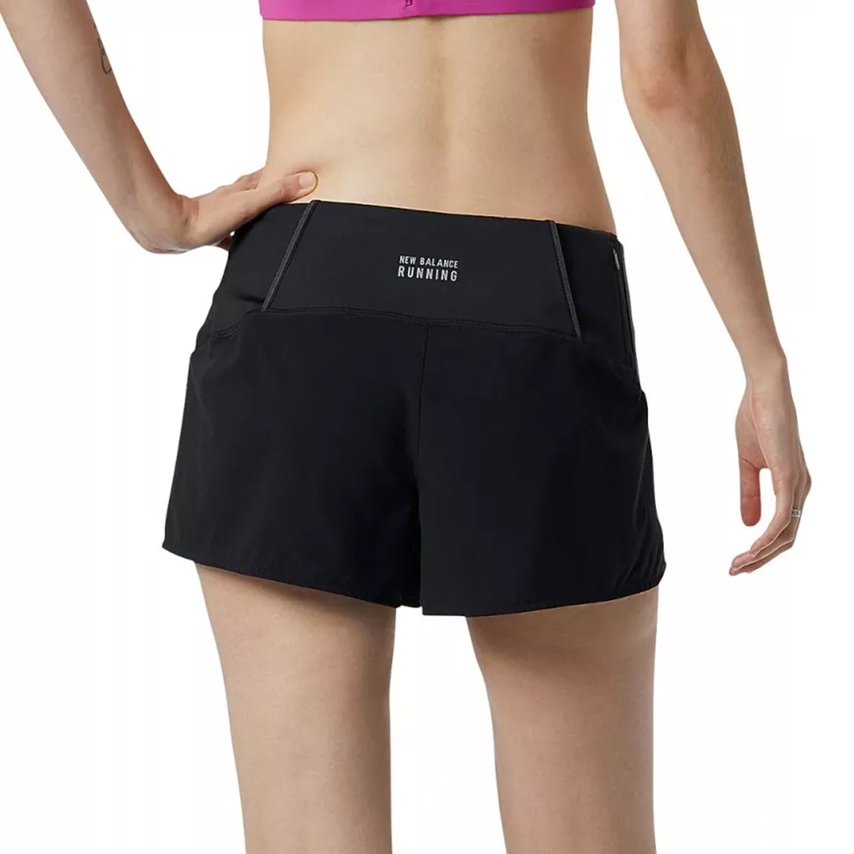 Womens New Balance Impact Run Short - 3 Inch