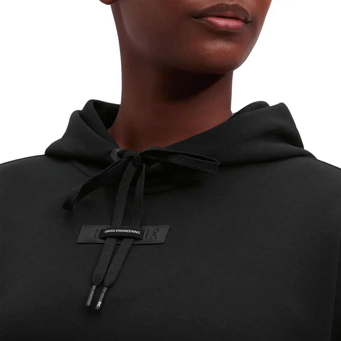 Womens On Running Hoodie - Black