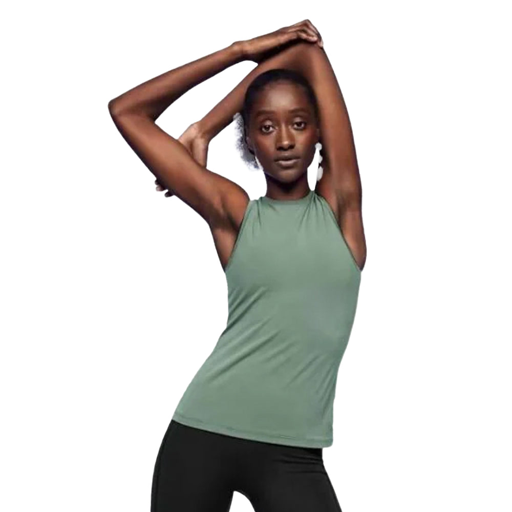 Womens On Running Movement Tank Top | Navy