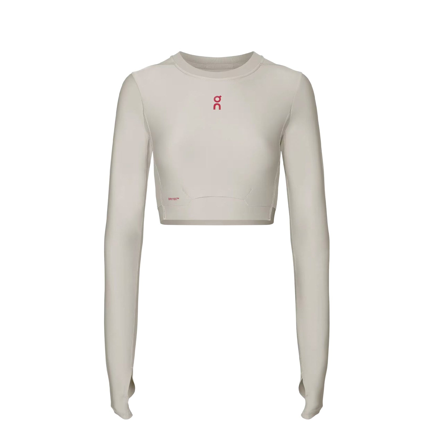 Womens On Running Train Long Sleeve Crop