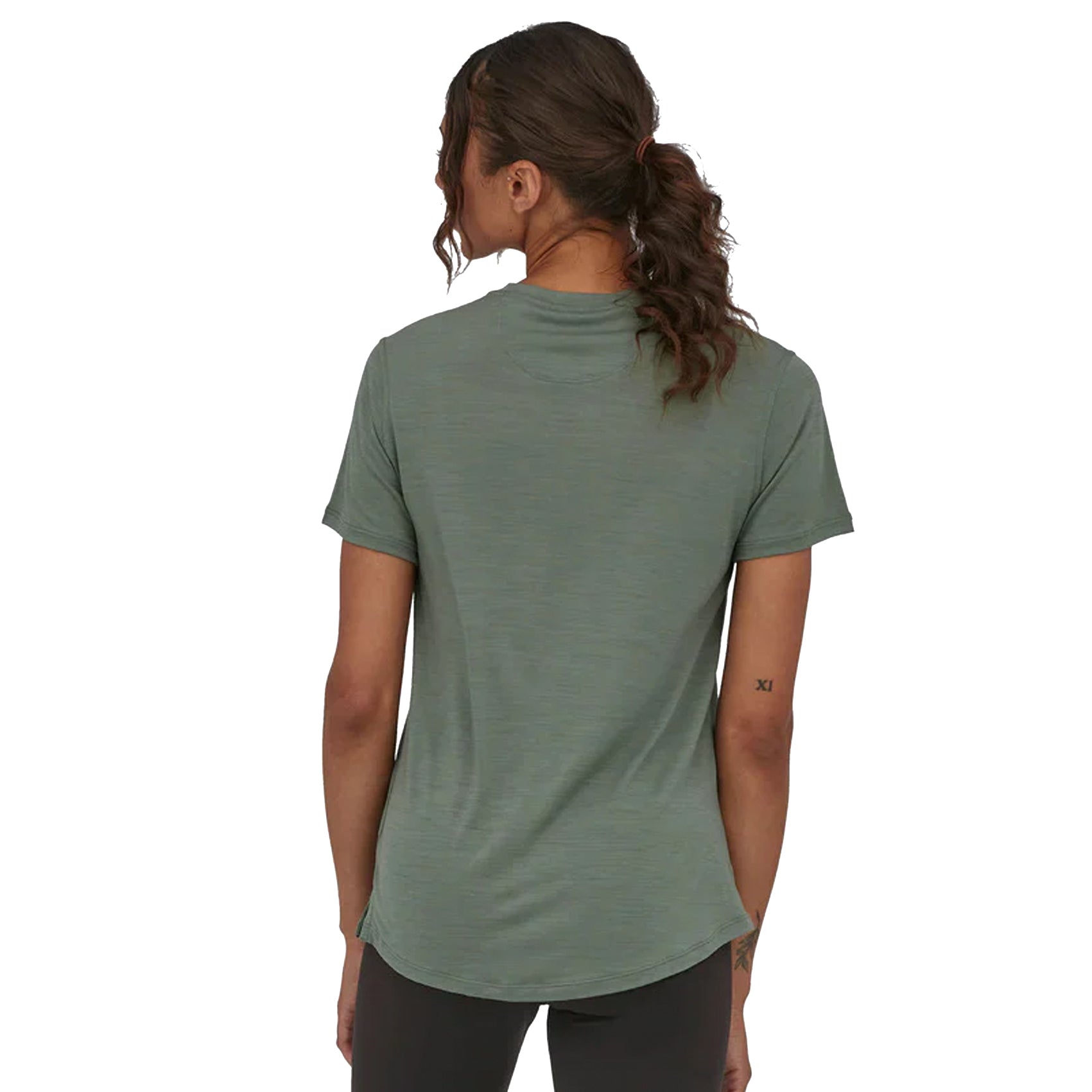 Womens Patagonia Capilene Cool Merino Graphic Shirt