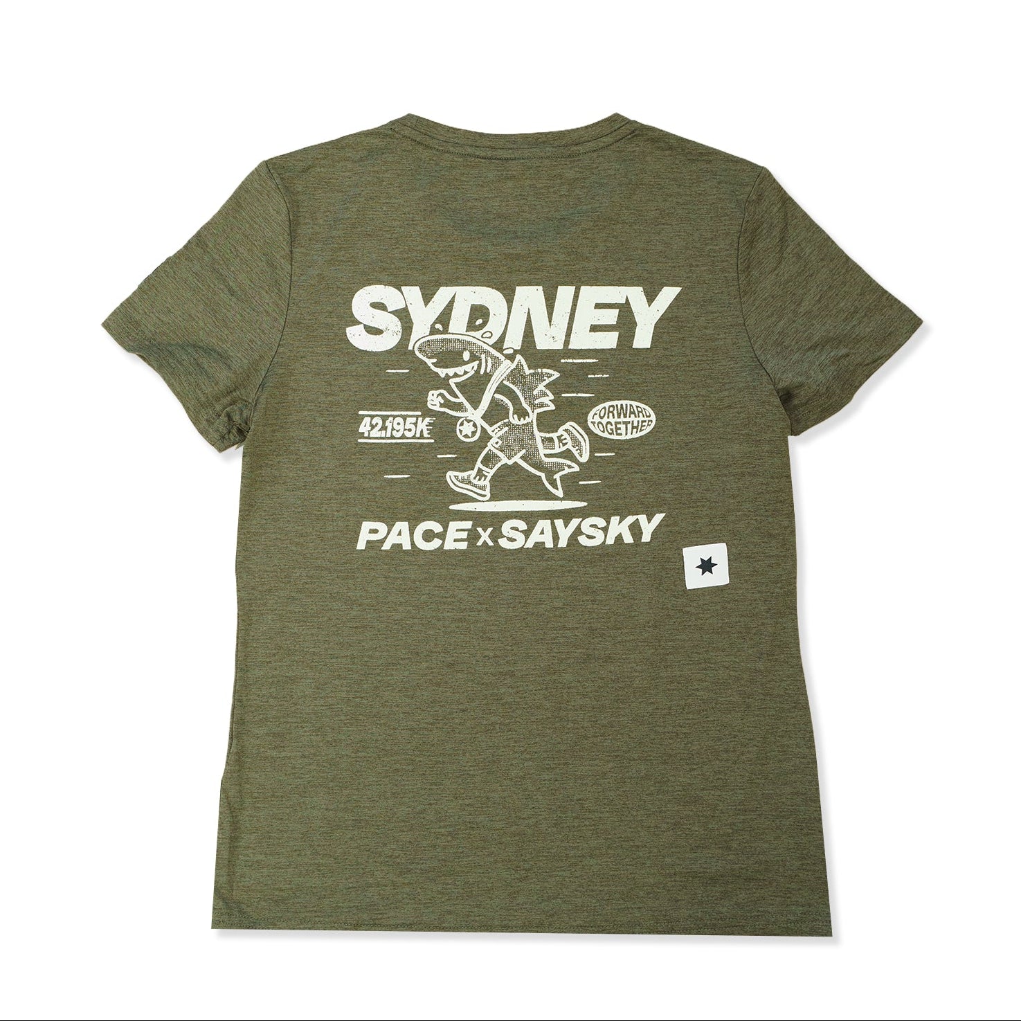 Womens Saysky x Pace Athletic Clean Pace Tee