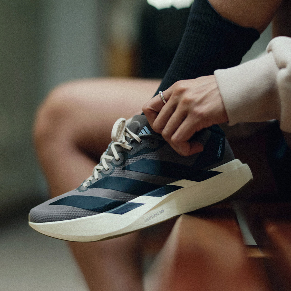 Womens adidas Adizero EVO SL Woven Hermanos Koumori