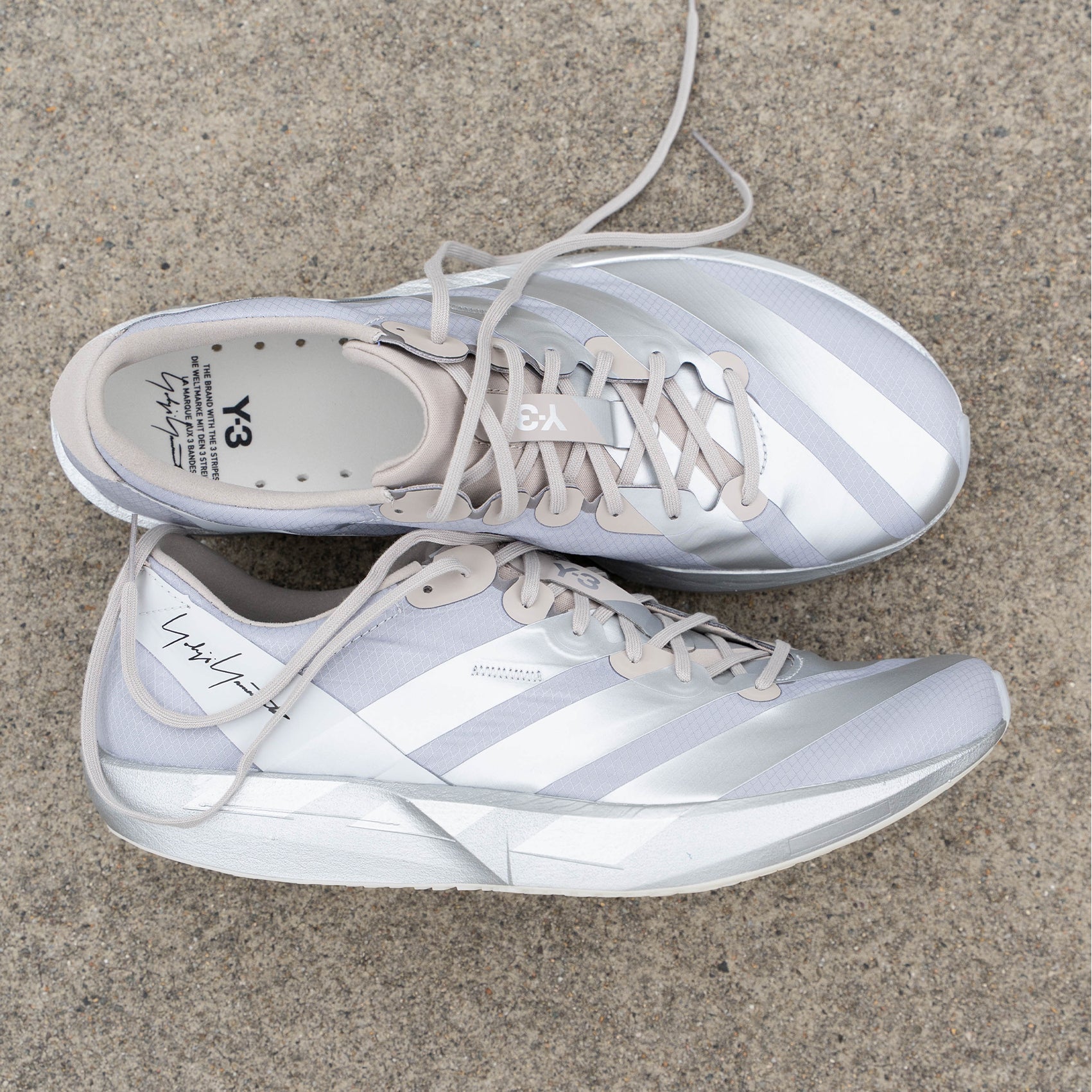 Mens adidas Y-3 Adizero Adios 9 | Low-Profile Speedy Trainer