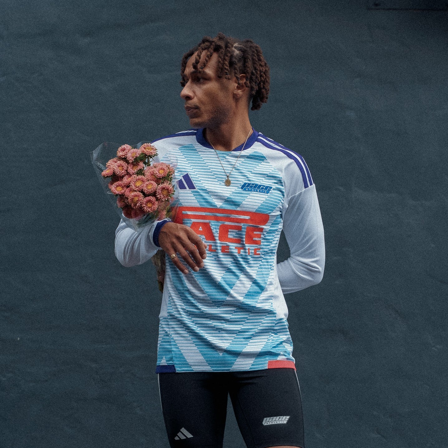 Unisex Pace Athletic x adidas BLURRED LINES Long Sleeve Jersey
