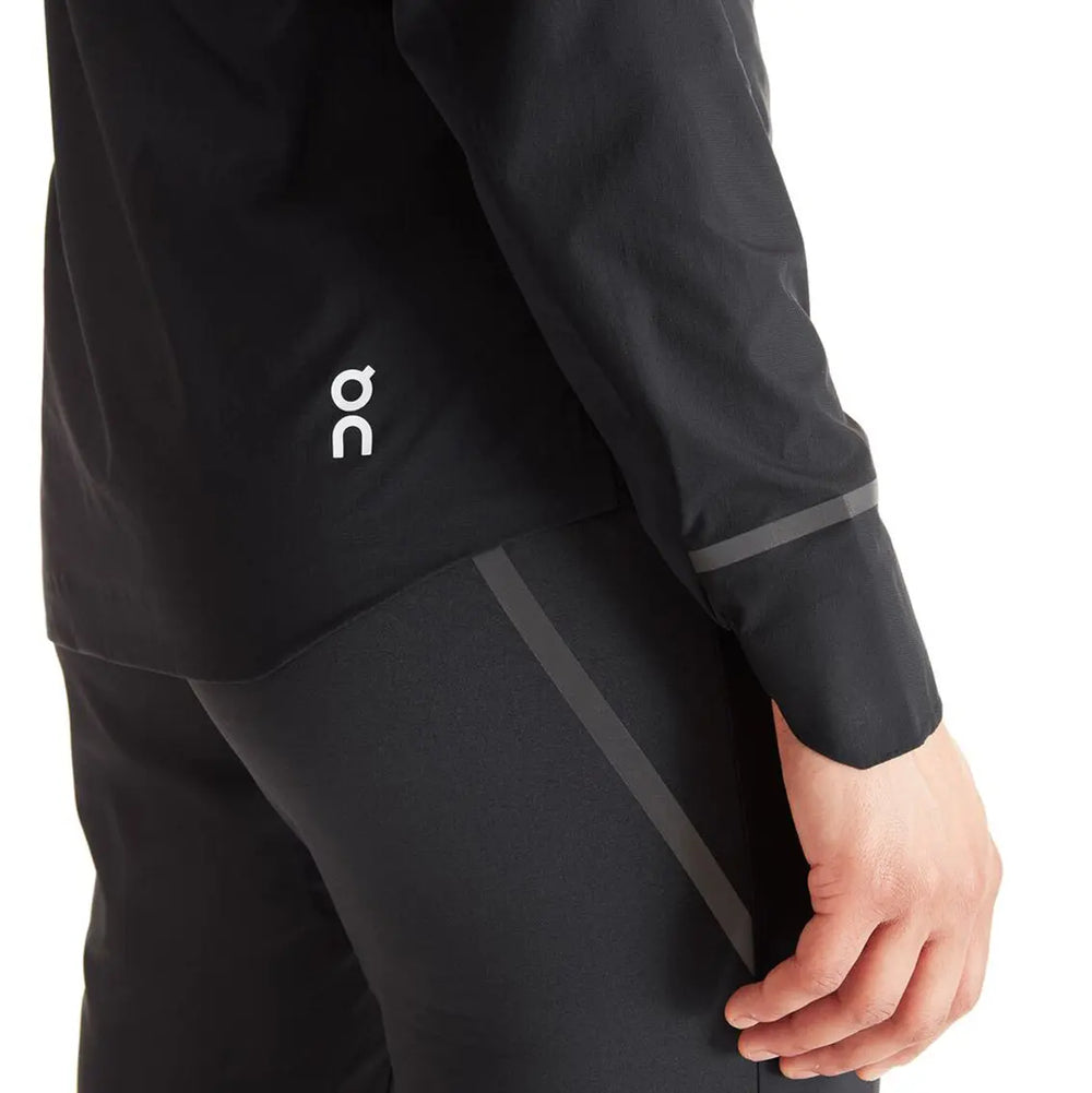 Womens On Running OAC Weather Jacket - Black | Black