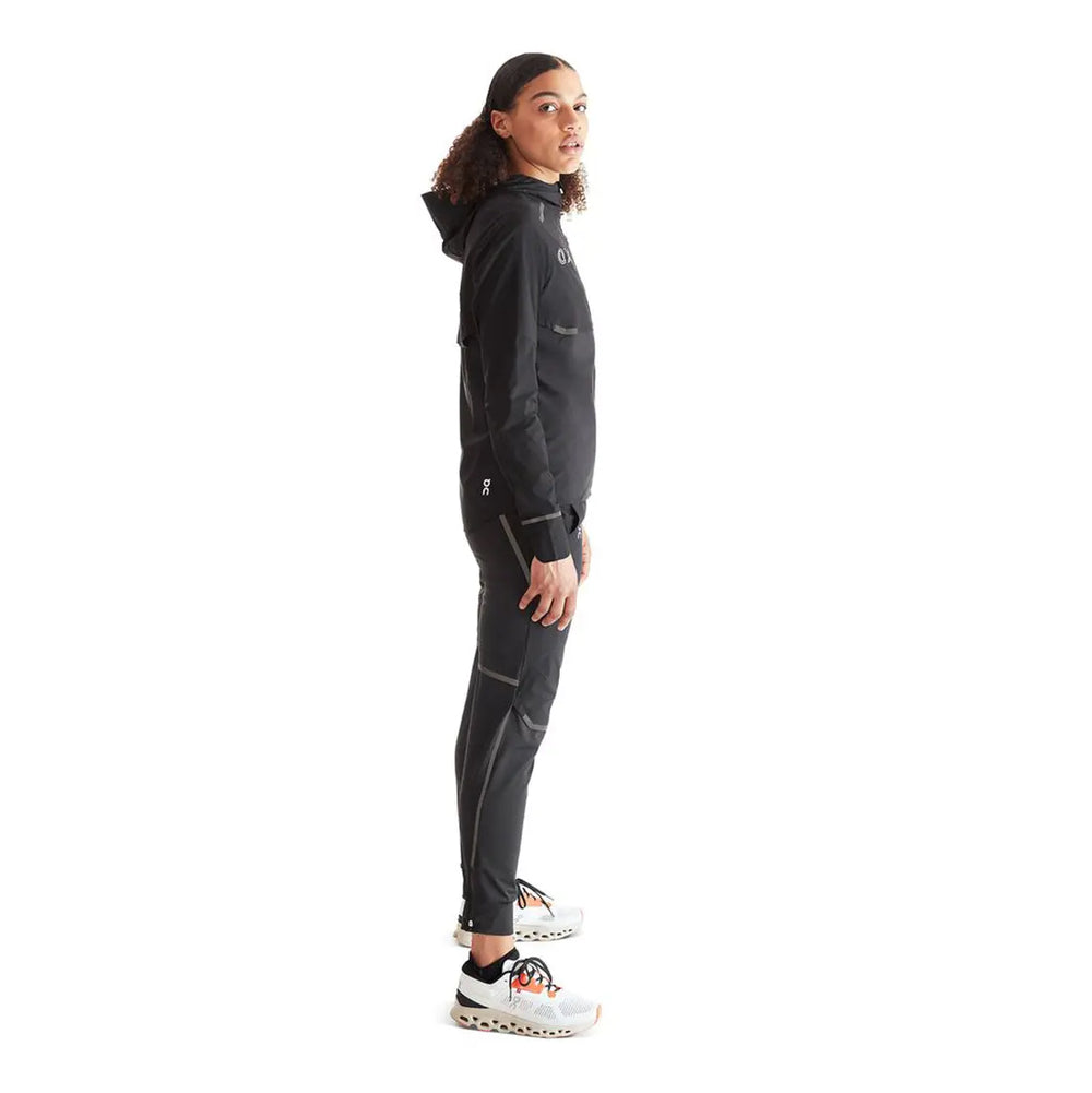 Womens On Running OAC Weather Jacket - Black | Black