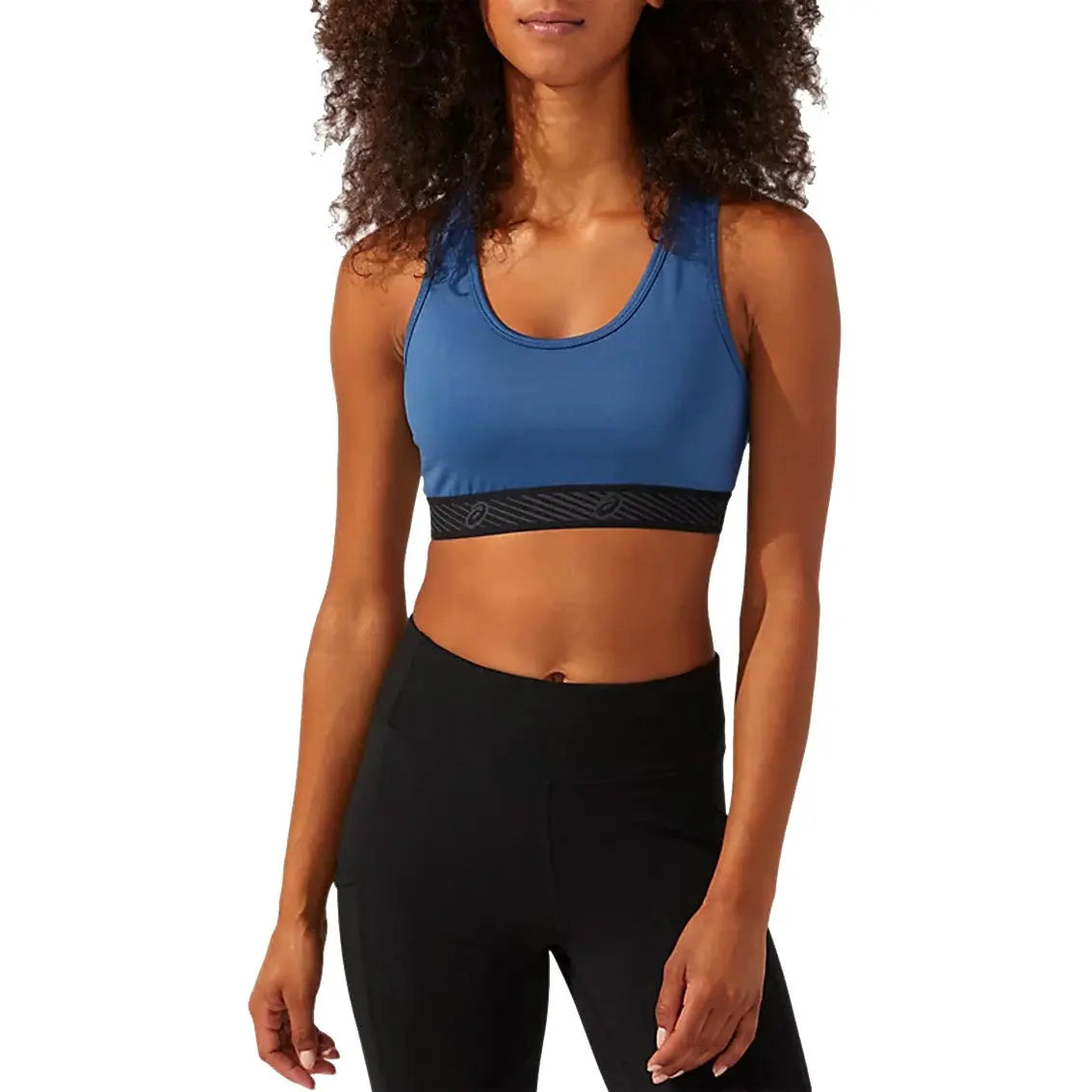 Womens ASICS Logo Sports Bra - Grand Shark