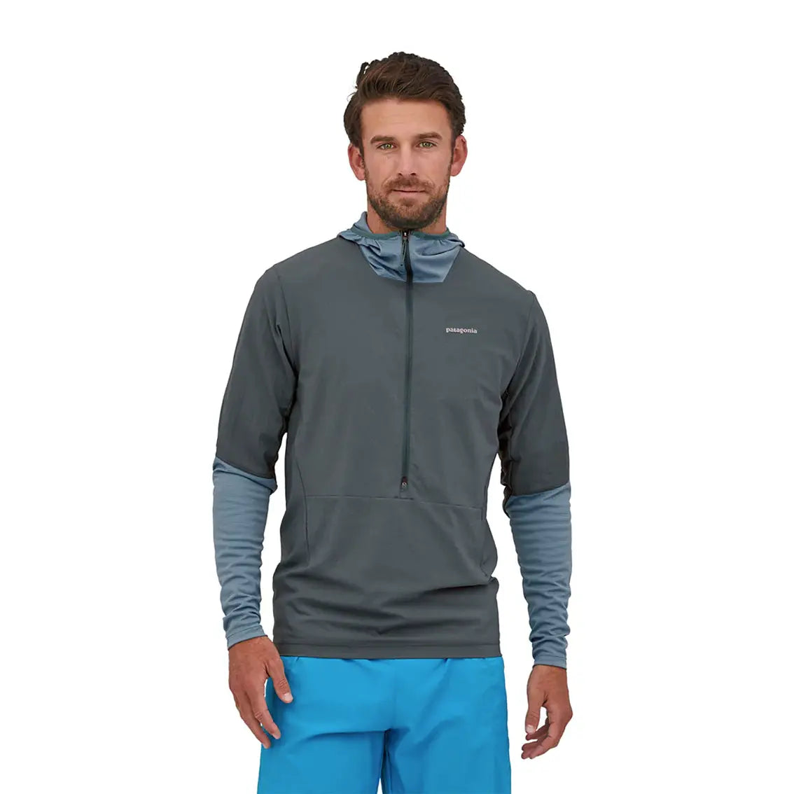 Mens Patagonia Airshed Pro Pullover - Plume Grey