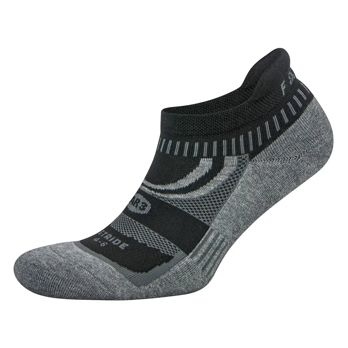 Falke Hidden Stride Sock - Black / Grey