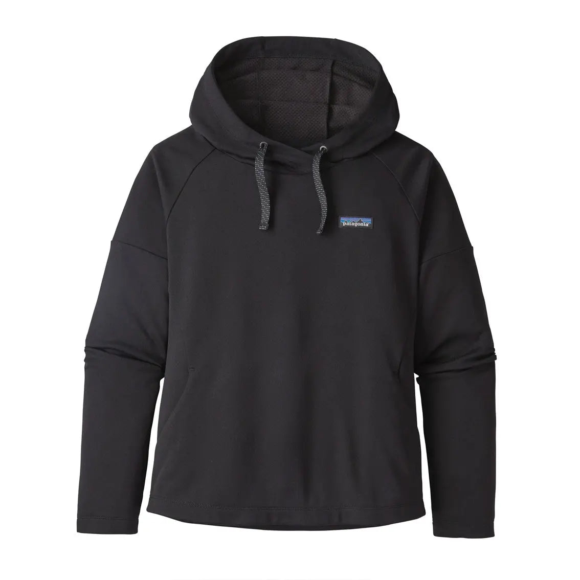 Womens Patagonia Quiet Ride Hoody - Black