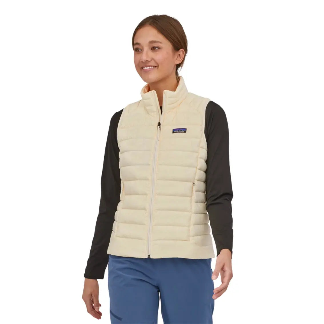 Womens Patagonia Down Sweater Vest - Wool White