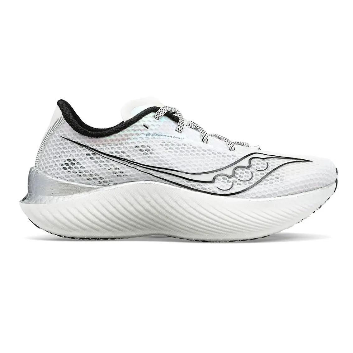 Mens Saucony Endorphin Pro 3 -  White / Black