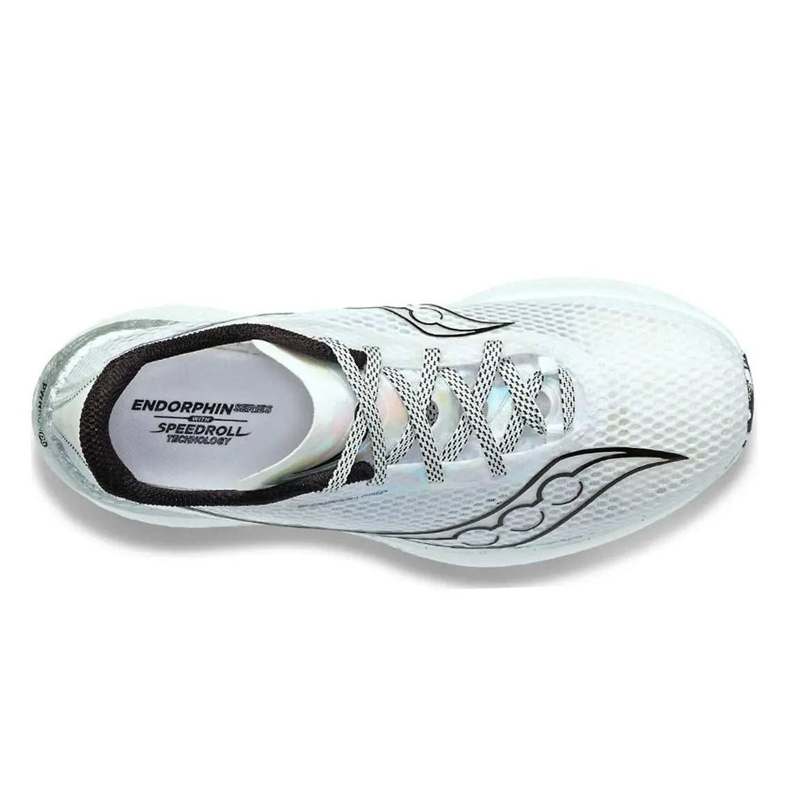Mens Saucony Endorphin Pro 3 -  White / Black