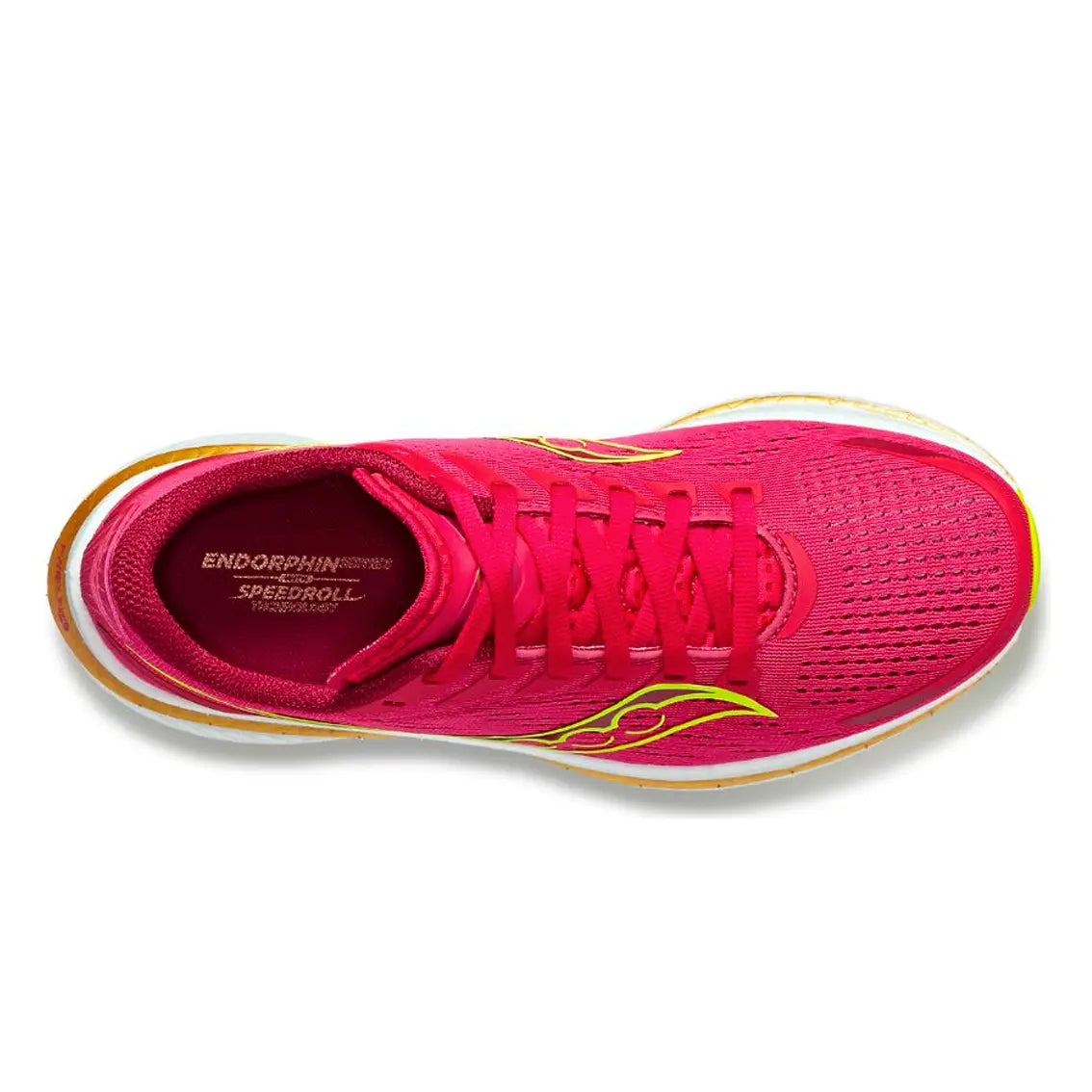 Womens Saucony Endorphin Speed 3 - Red / Rose