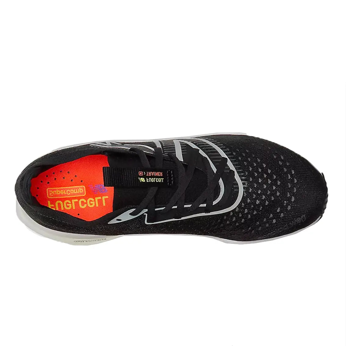 Womens New Balance Fuelcell Supercomp Trainer - Black / Neon Dragonfly