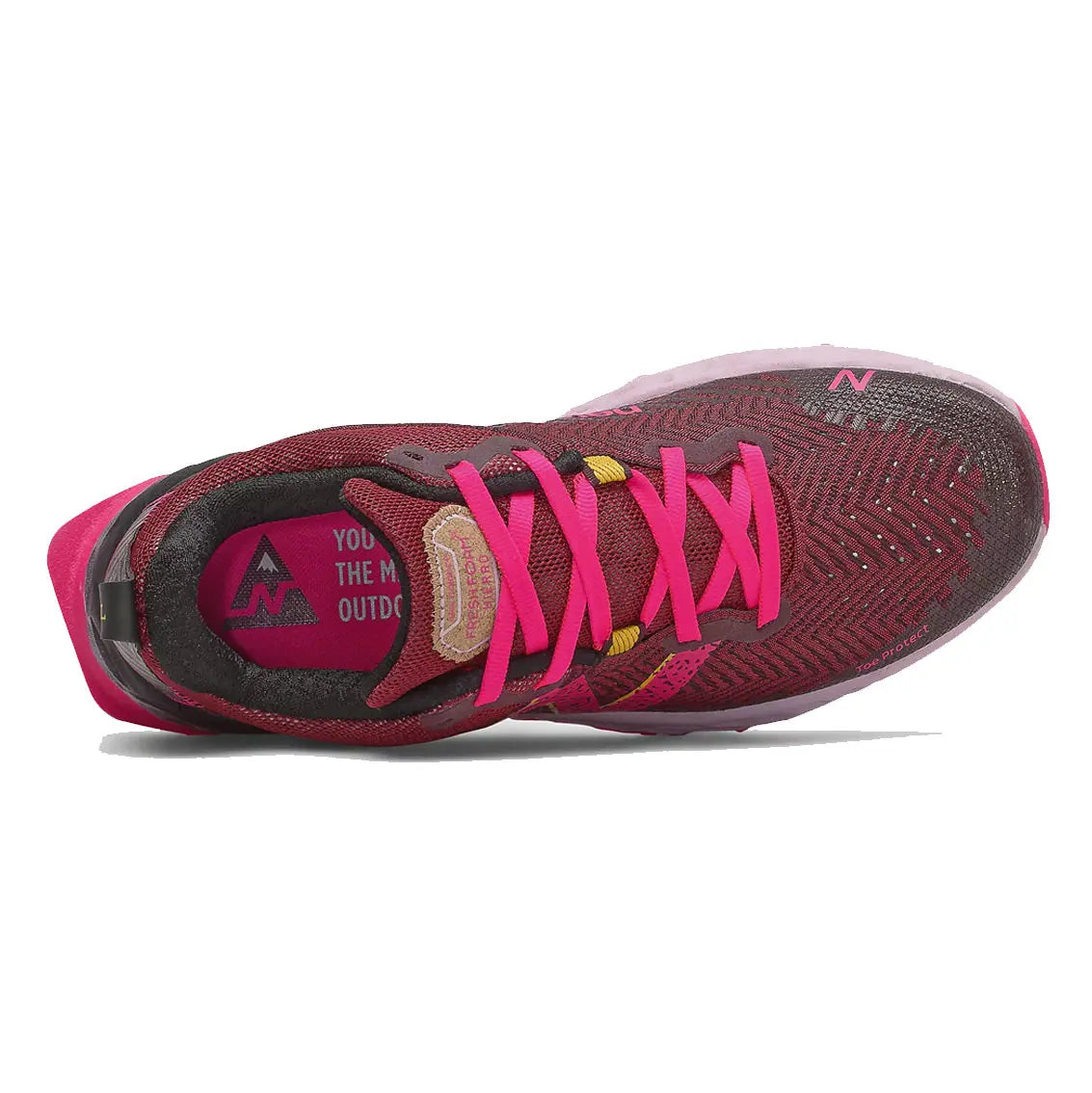 Womens New Balance Fresh Foam X Hierro v6 - Garnet / Pink Glo