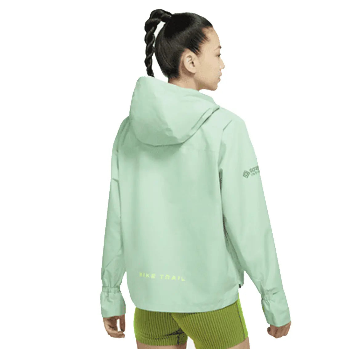 Nike windbreaker aqua sales