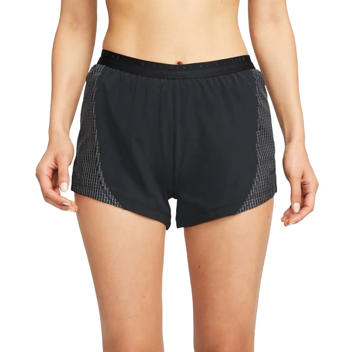 Womens Nike Dri-Fit Run Division Tempo Luxe Short - Black