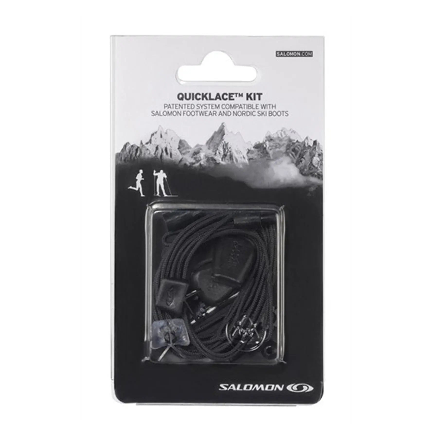 SALOMON QUICKLACE KIT / BLACK
