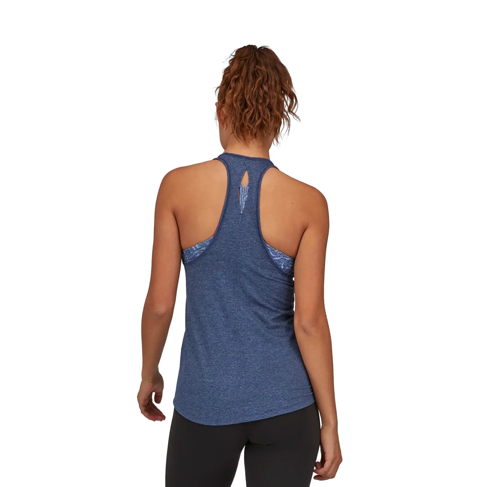 Womens Patagonia Seabrook Run Tank - Sound Blue