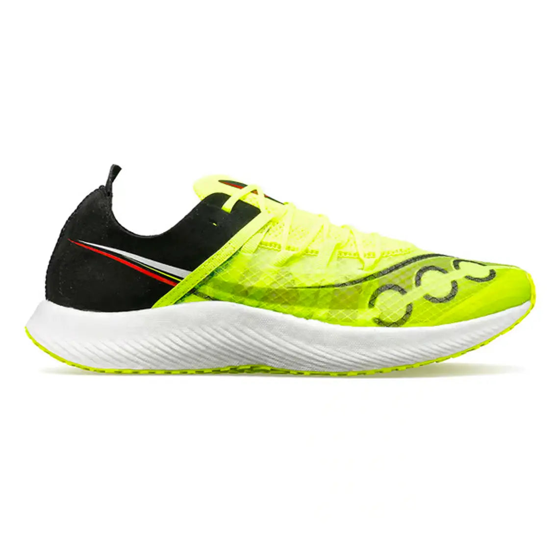 Mens Saucony Sinister - Citron / Black