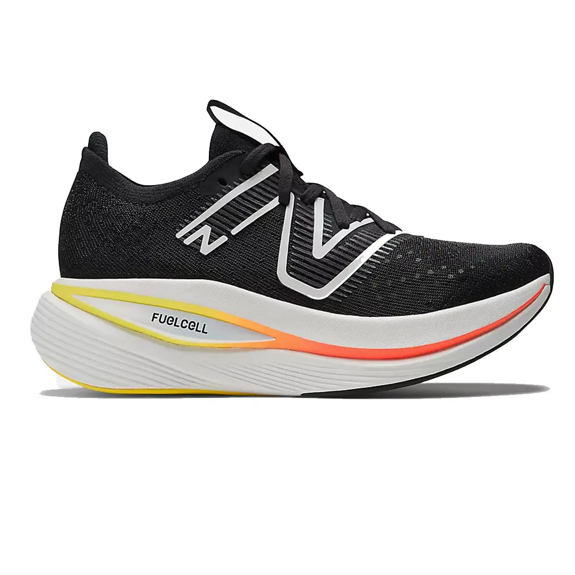 Mens New Balance FuelCell SuperComp Trainer - Black / Neon Dragonfly