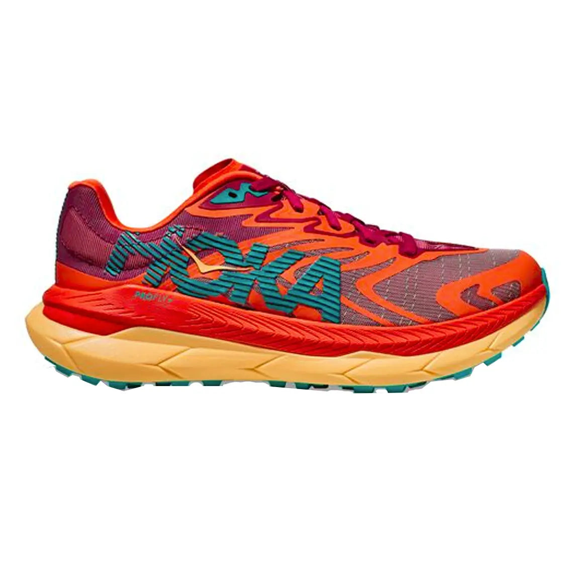 Mens HOKA Tecton X 2 - Cherrie Jubilee / Flame
