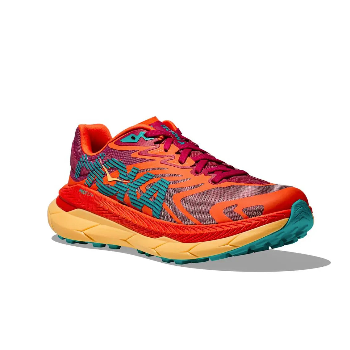 Mens HOKA Tecton X 2 - Cherrie Jubilee / Flame