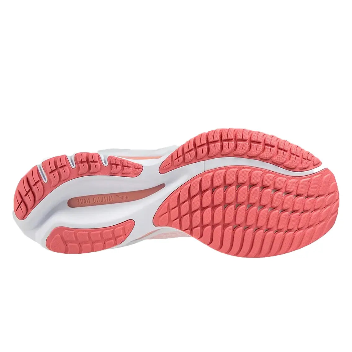 Womens Mizuno Wave Rider 26 SSW - White / Vaporous Gray / Peach Bud