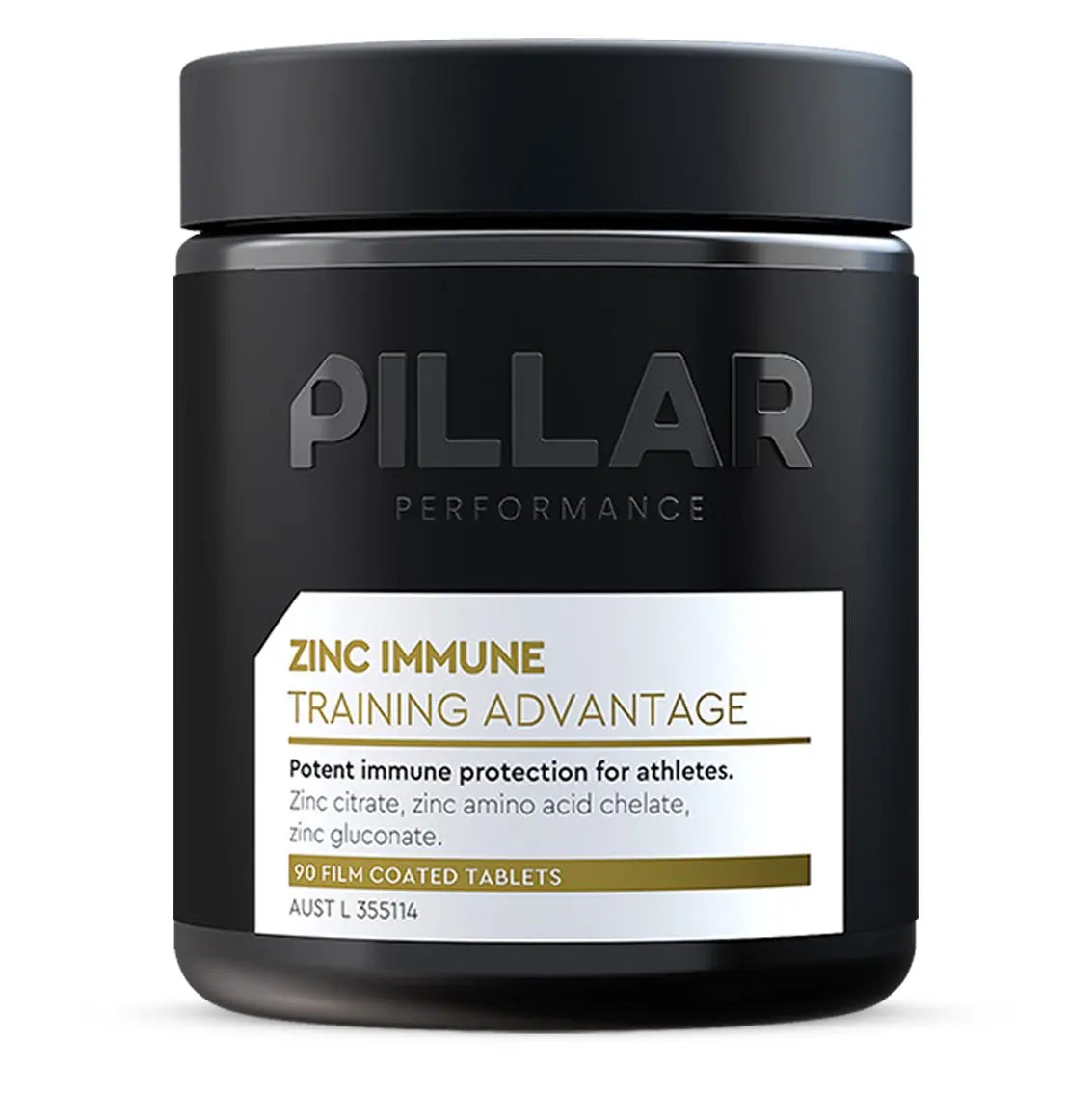 PILLAR Performance Zinc Immune Tablets