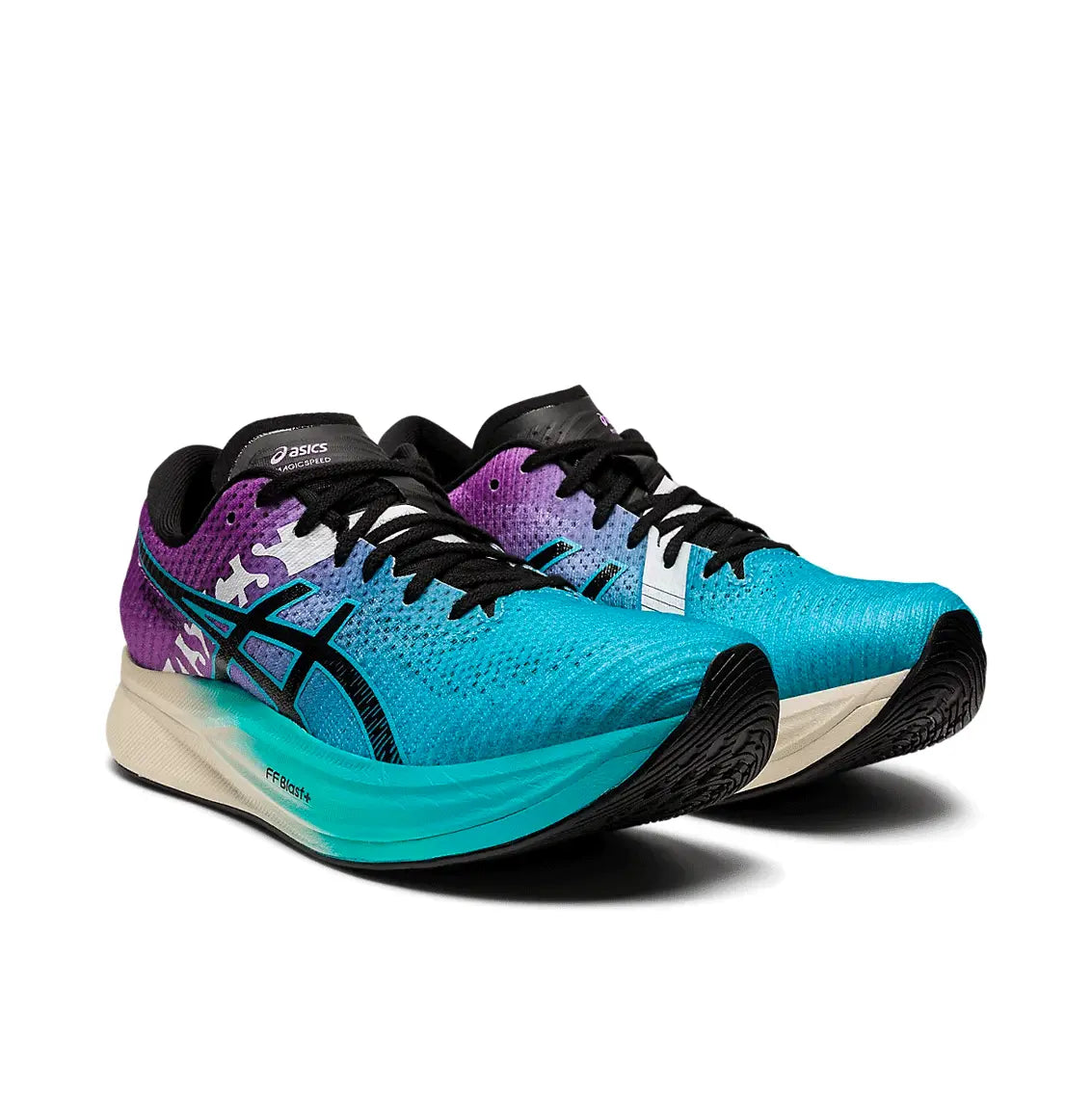 Womens ASICS Magic Speed 2 Ekiden - Aquarium/ Black