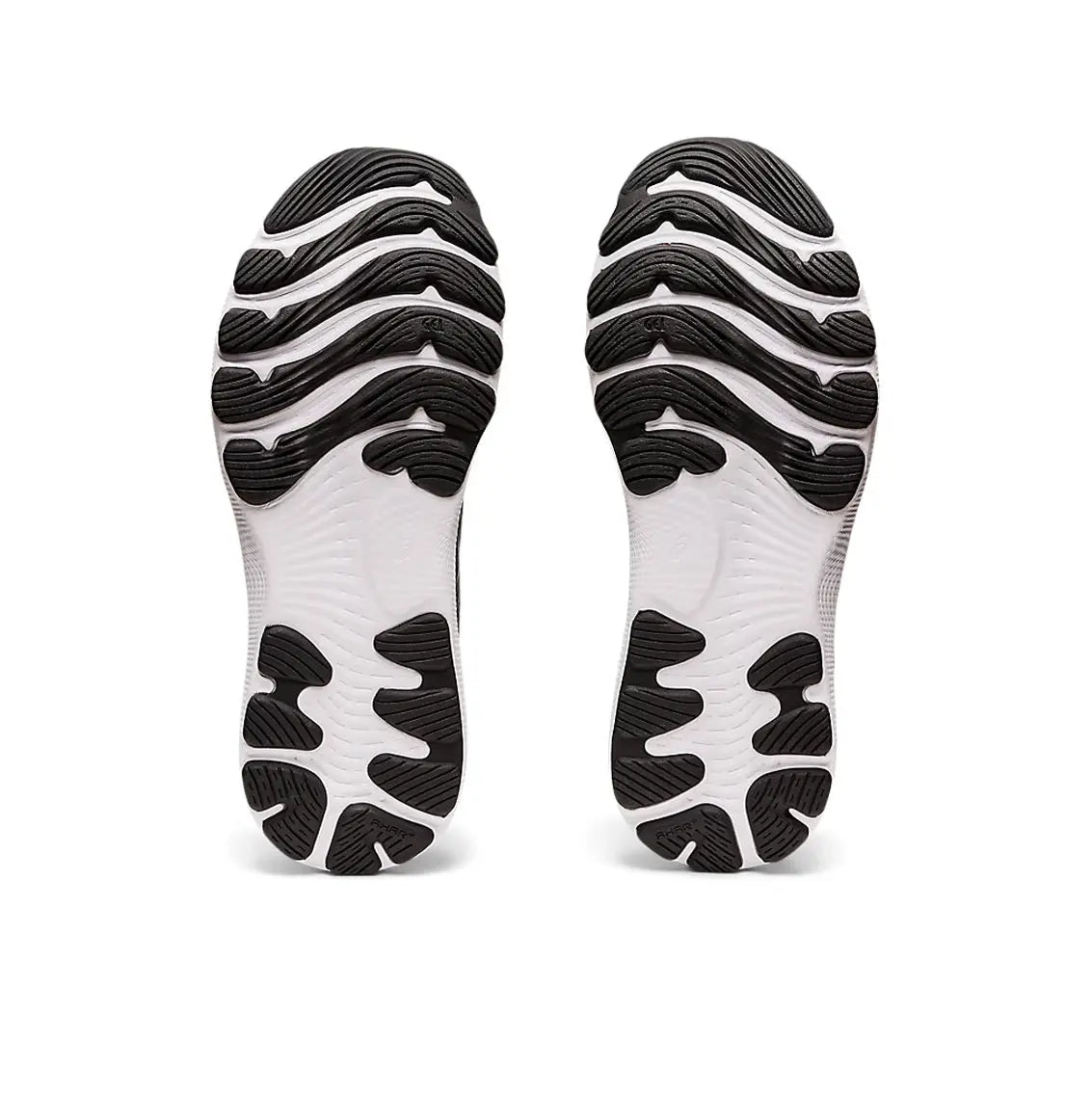Womens ASICS GEL-Nimbus 24 (Wide) - Black / Pure Silver