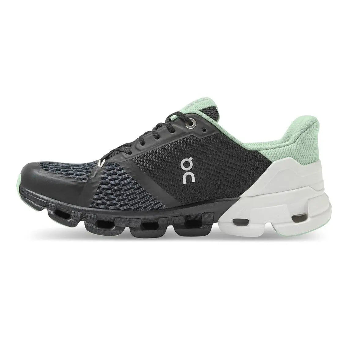 Womens On Running Cloudflyer (Wide) - Black / White