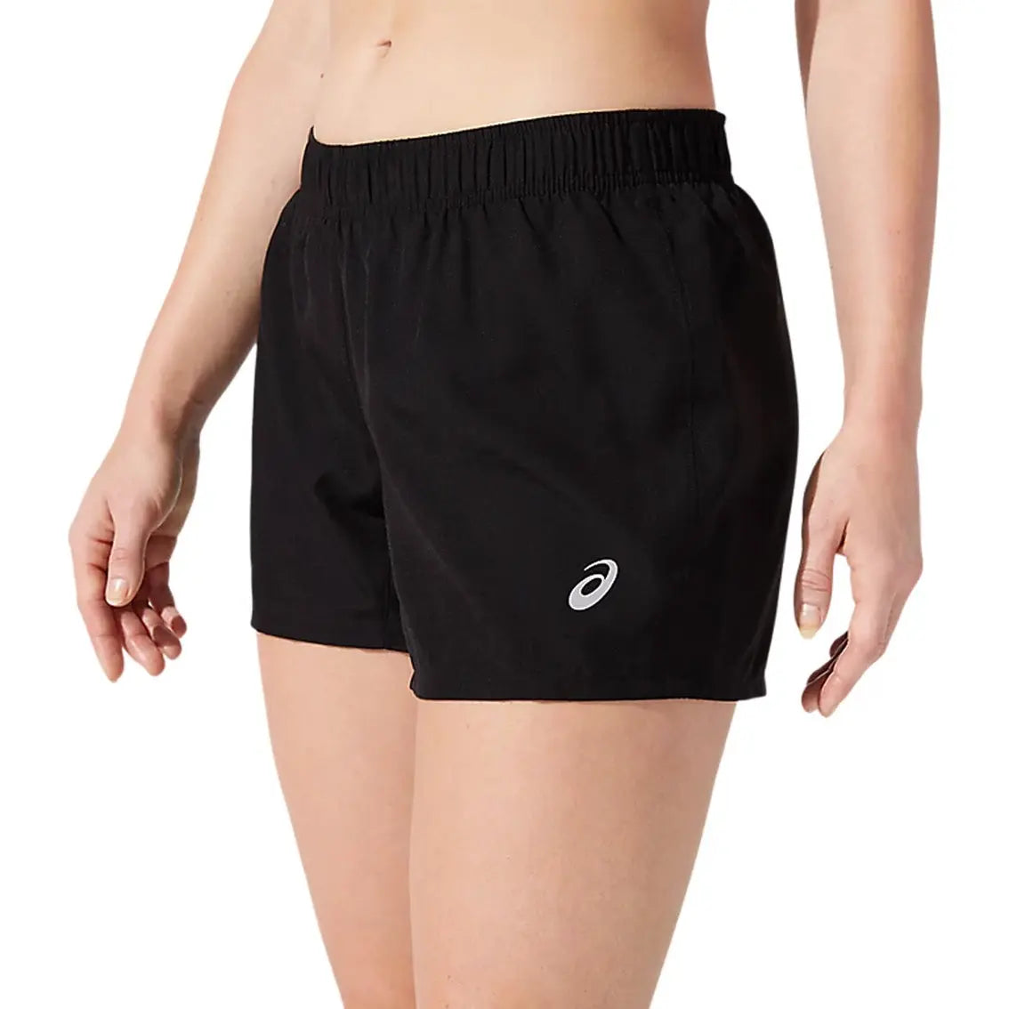 Womens ASICS Silver Short - Performance Black