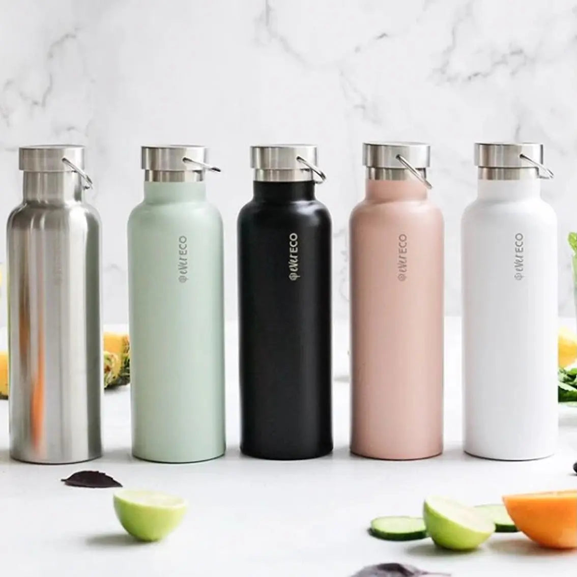Ever Eco Insulated Stainless Steel Bottle 750mL - Peach