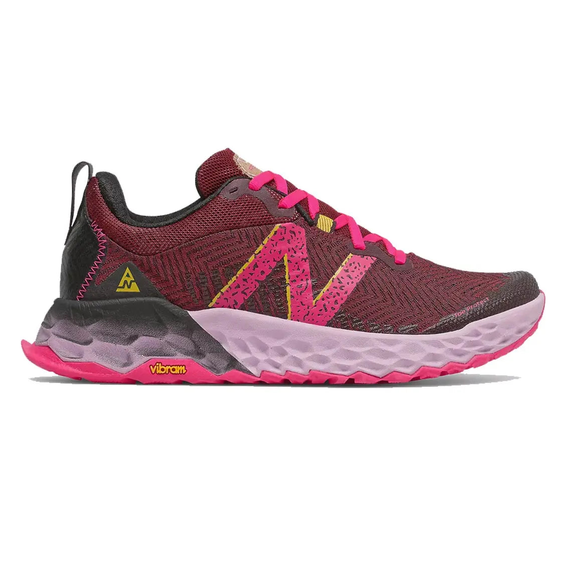 Womens New Balance Fresh Foam X Hierro v6 - Garnet / Pink Glo
